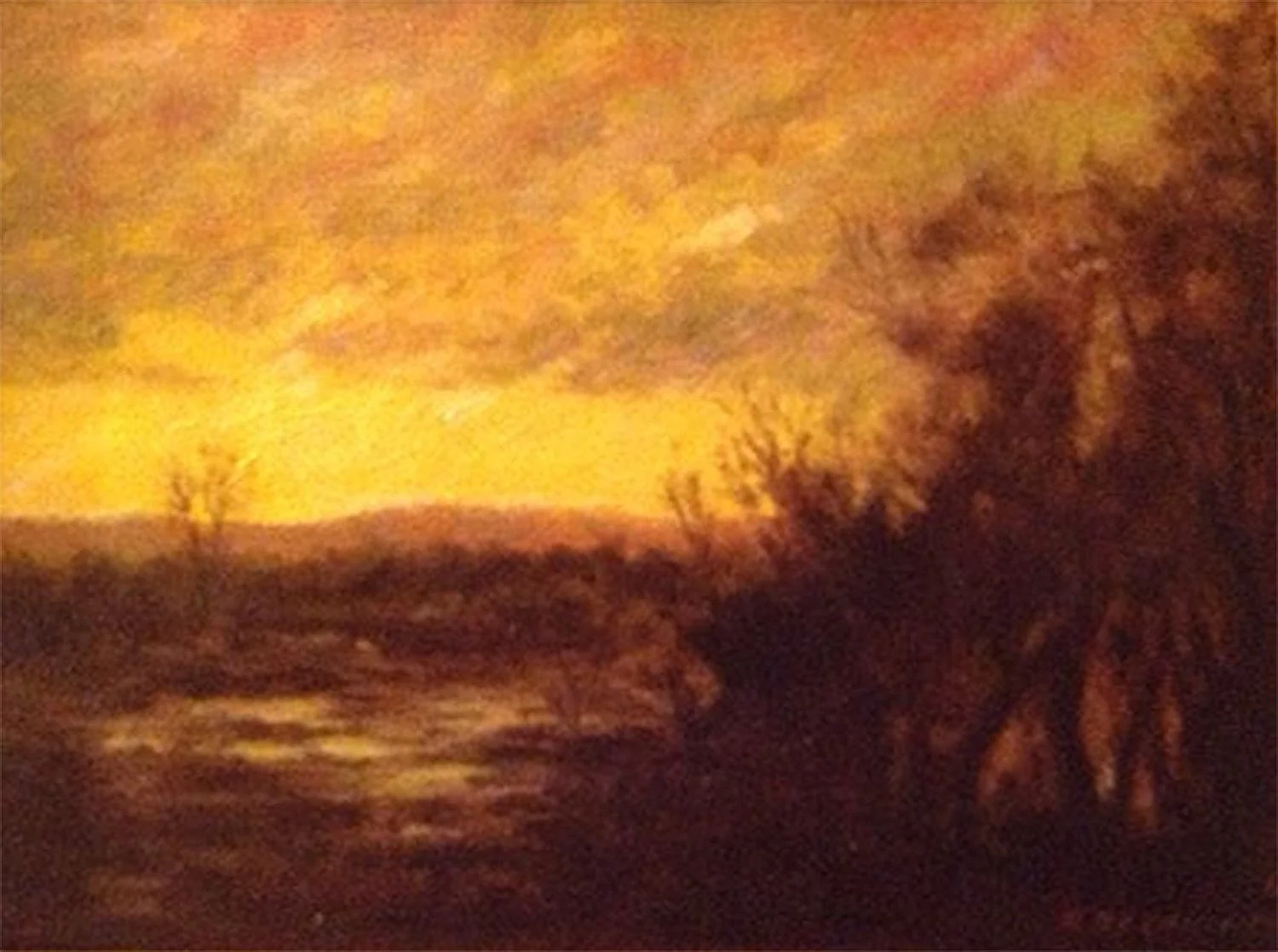 Evening Glow — Richard Redmond Fine Art